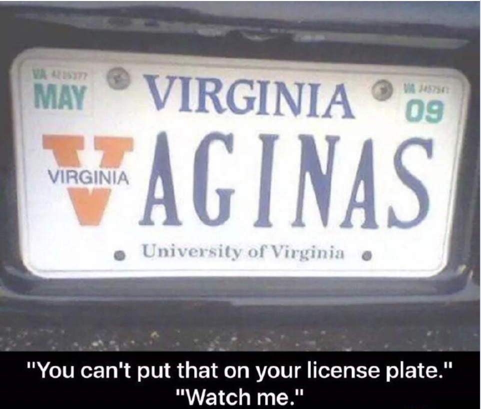 62 Funny License Plates That Are Actually Really Clever - 20