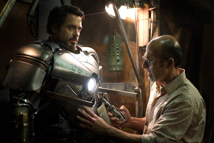 Robert Downey Jr arsenic Iron Man