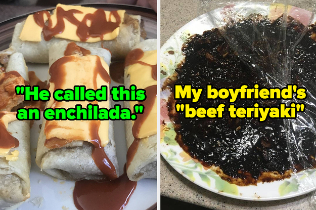 17 Boyfriends Who Put In Like 10% Effort While "Cooking" And Then Proceeded To Fail 100%