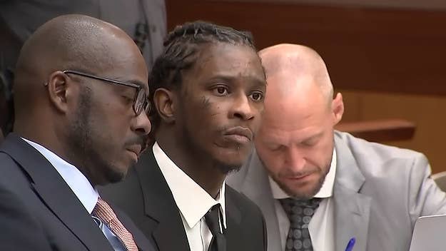 Young Thug's court proceedings On Thursday were briefly interrupted after someone on the Zoom call showcased a pornographic video of a nude man.
