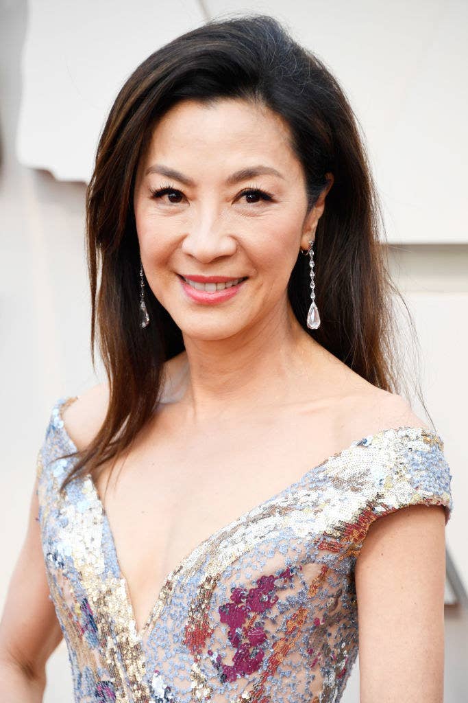 Closeup of Michelle Yeoh