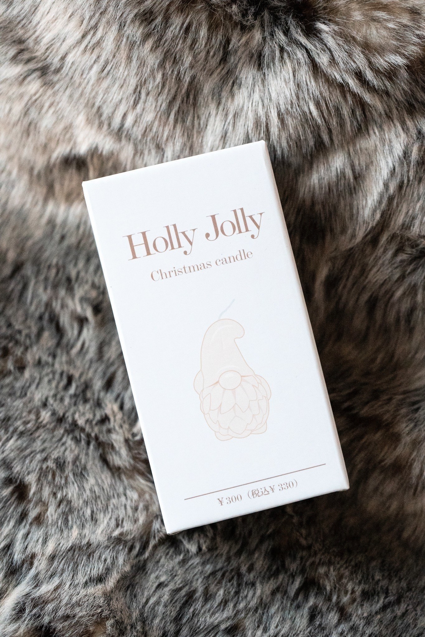 3COINS（スリーコインズ）のクリスマスインテリア「【Holly Jolly】クリスマスキャンドル」