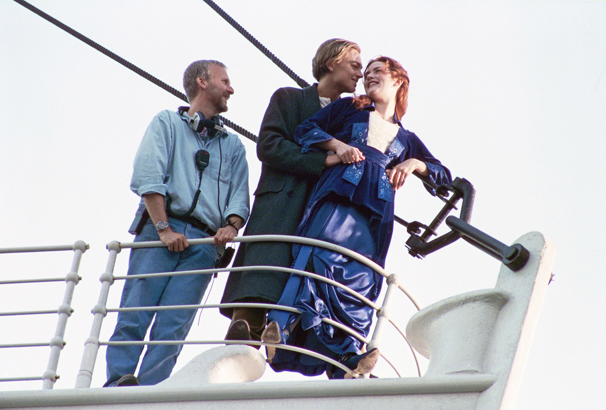 See Rare Behind-The-Scenes Photos From “Titanic”