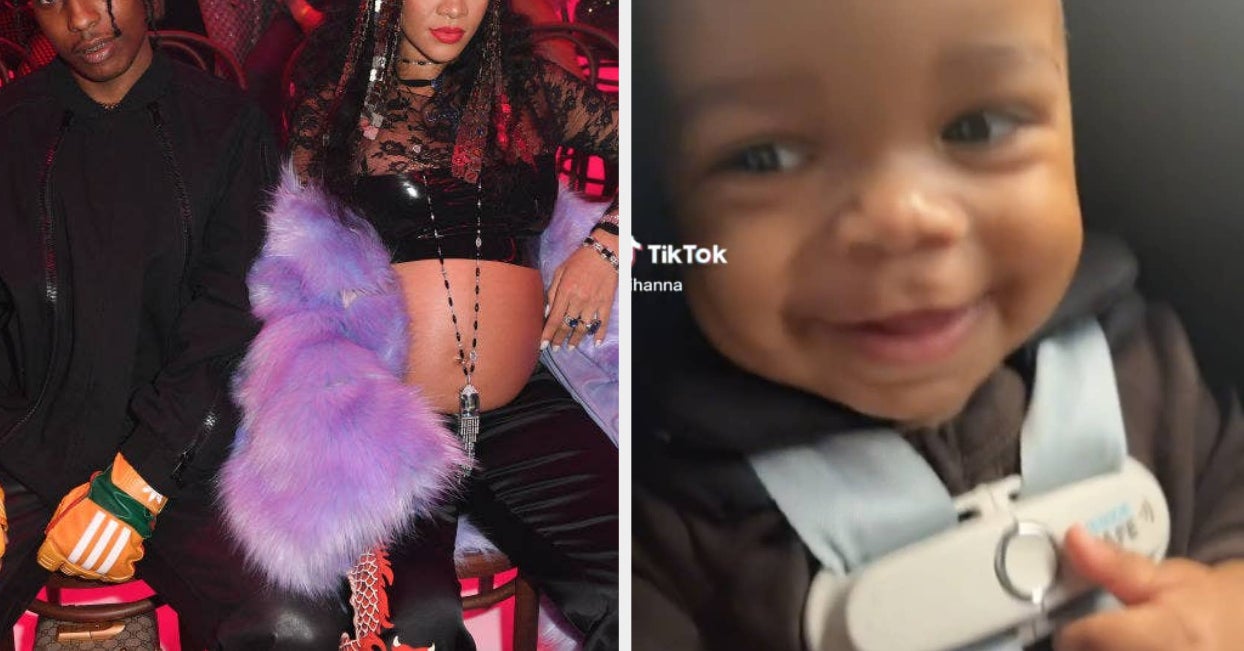 Rihanna’s First TikTok Is Her Revealing Her Baby!