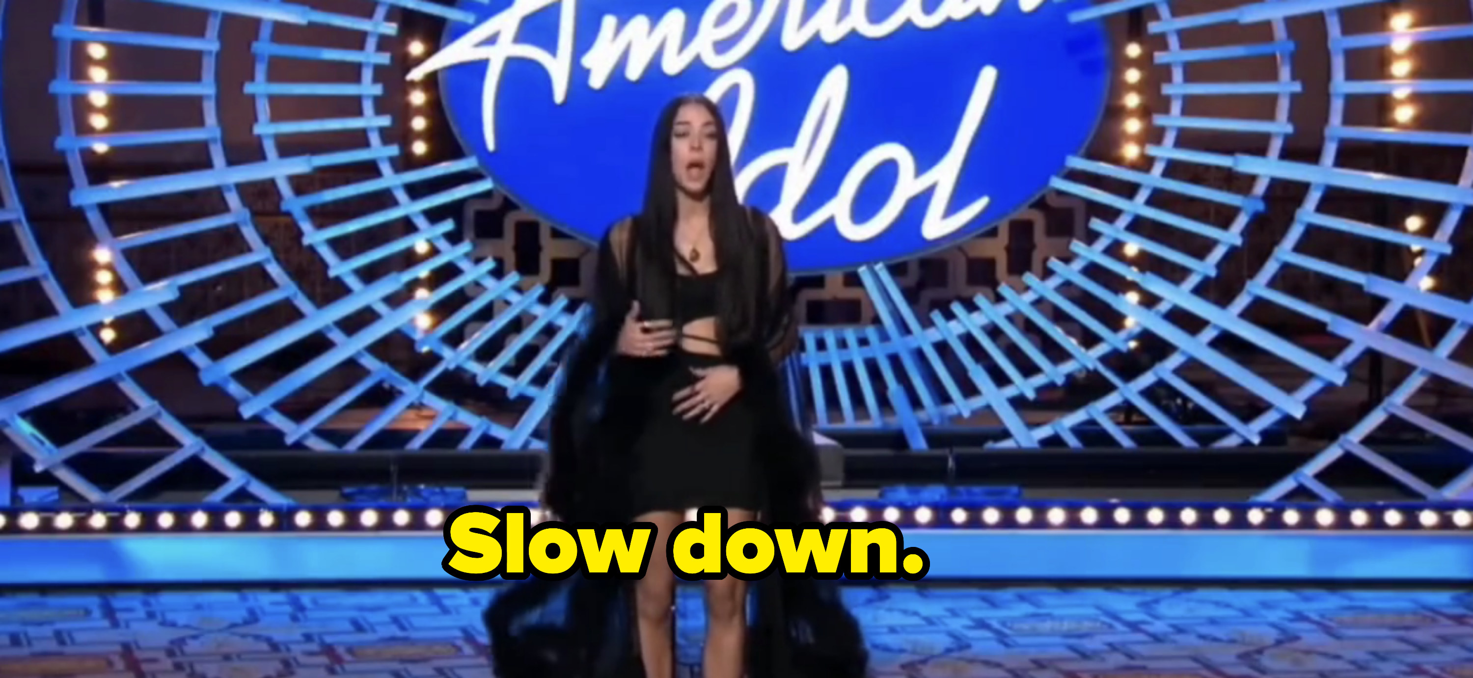 Katy Perry American Idol Contestant Singing Cursive - 56