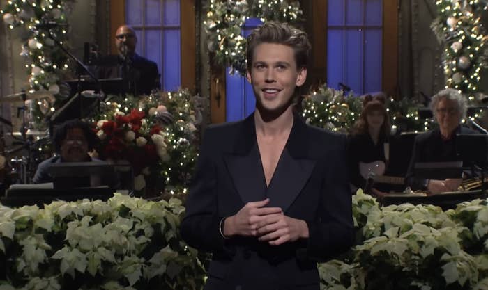 Austin Butler hosting "SNL"