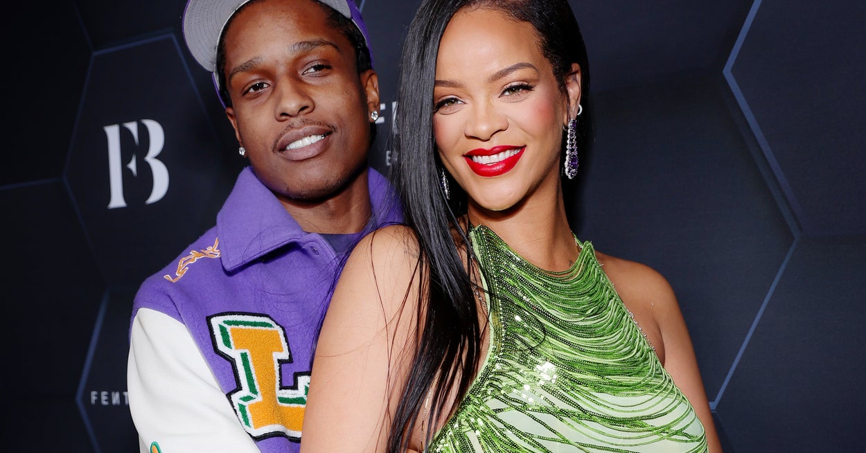 Rihanna And A$AP Rocky Released The First Images Of Their