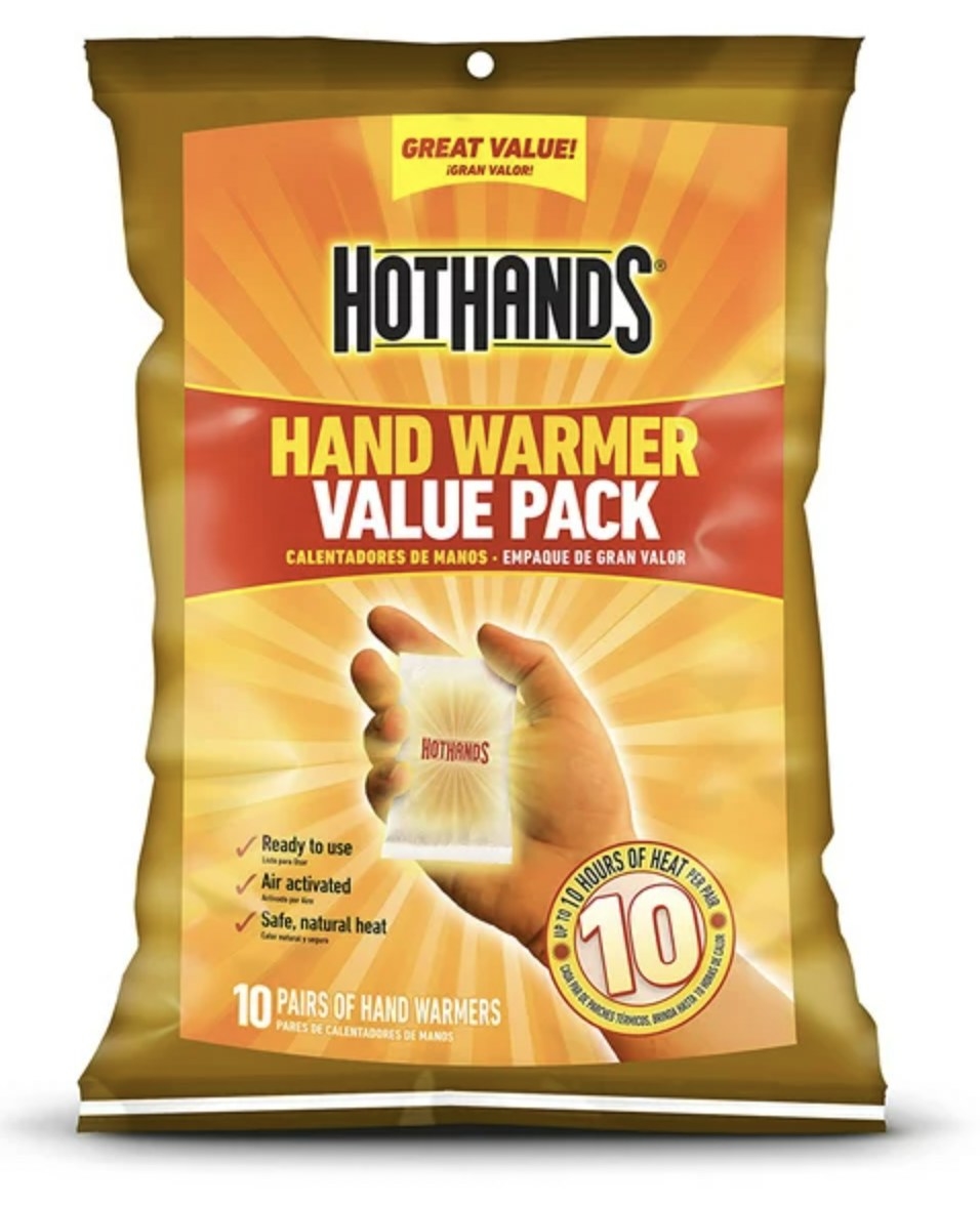 The pack of hand warmers