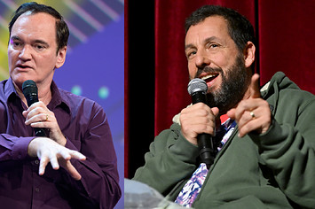 Tarantion and Sandler are seen in side by side image splice