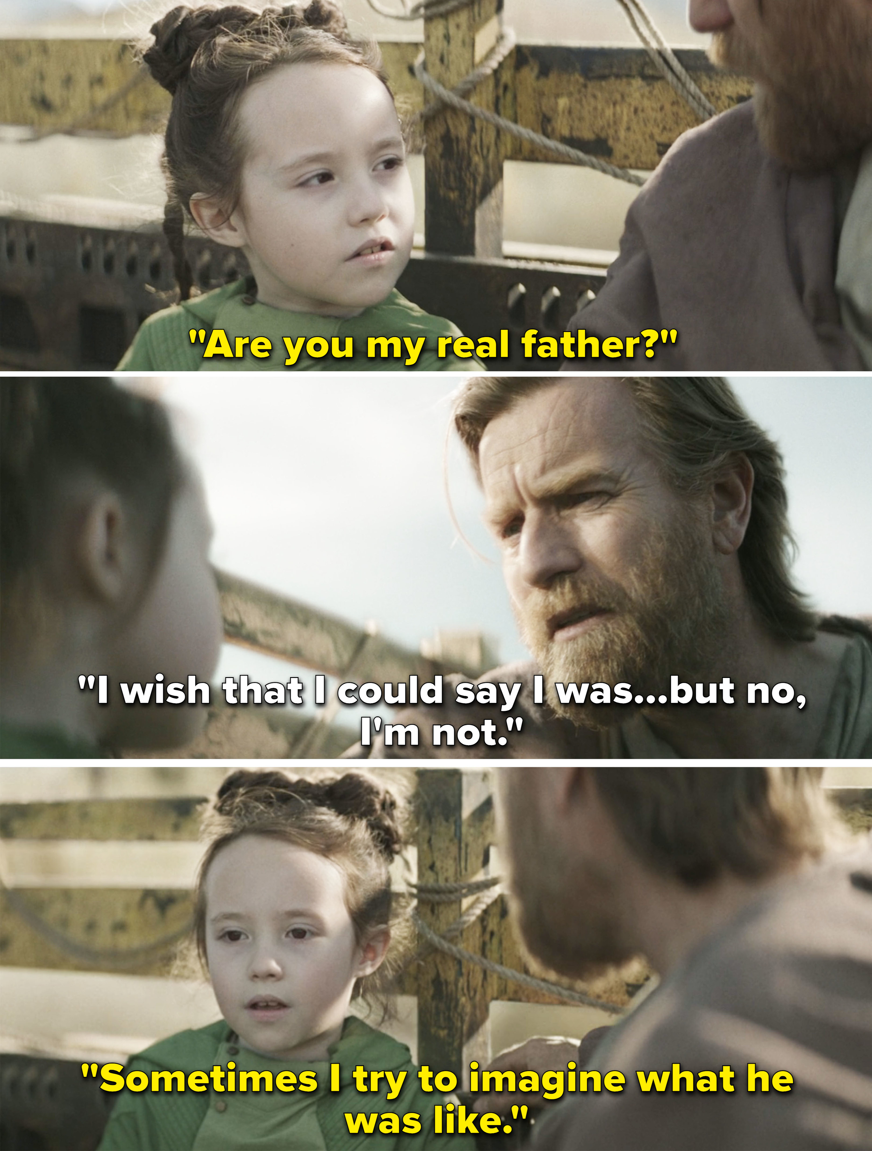Screenshots from "Obi-Wan Kenobi"