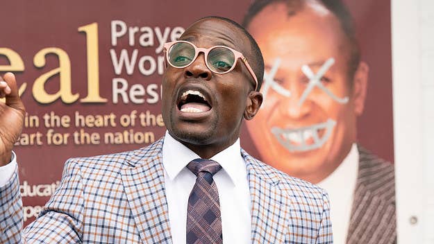 Brooklyn pastor Lamor Whitehead has been arrested on charges of fraud, extortion, and lying to federal authorities, The New York Times reports.