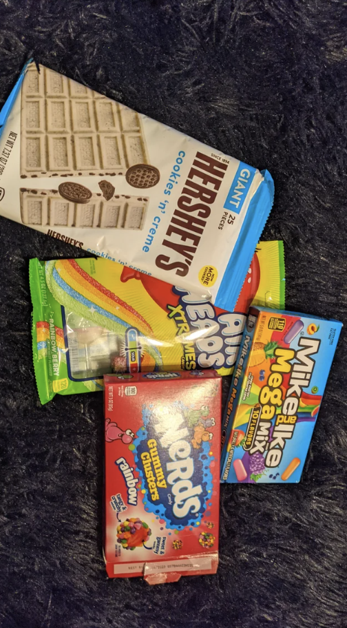 An assortment of candy