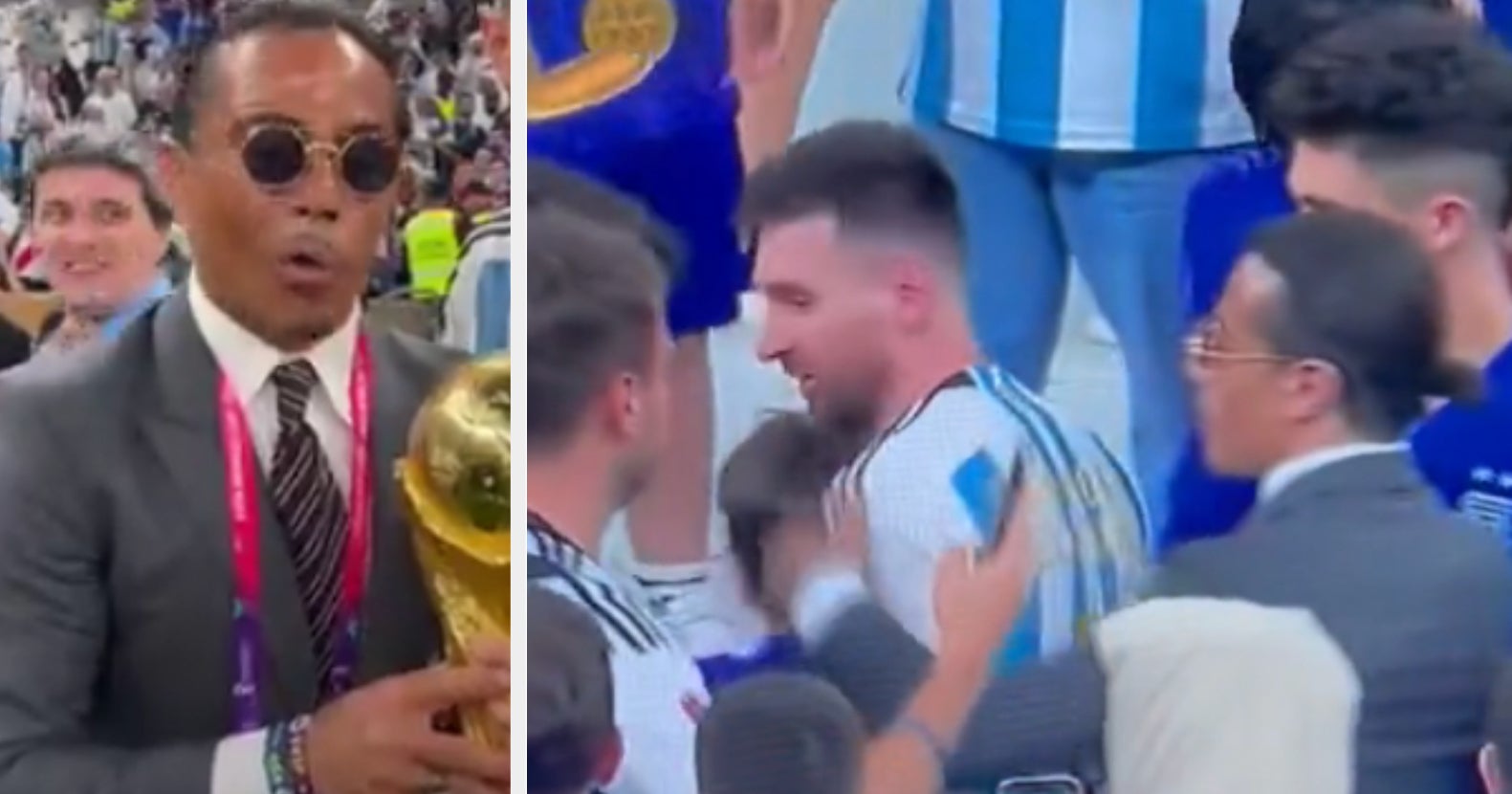 This Clip Of Lionel Messi Avoiding Salt Bae — Who Clearly Wants A Pic — Is So Awkward That It's Hilarious