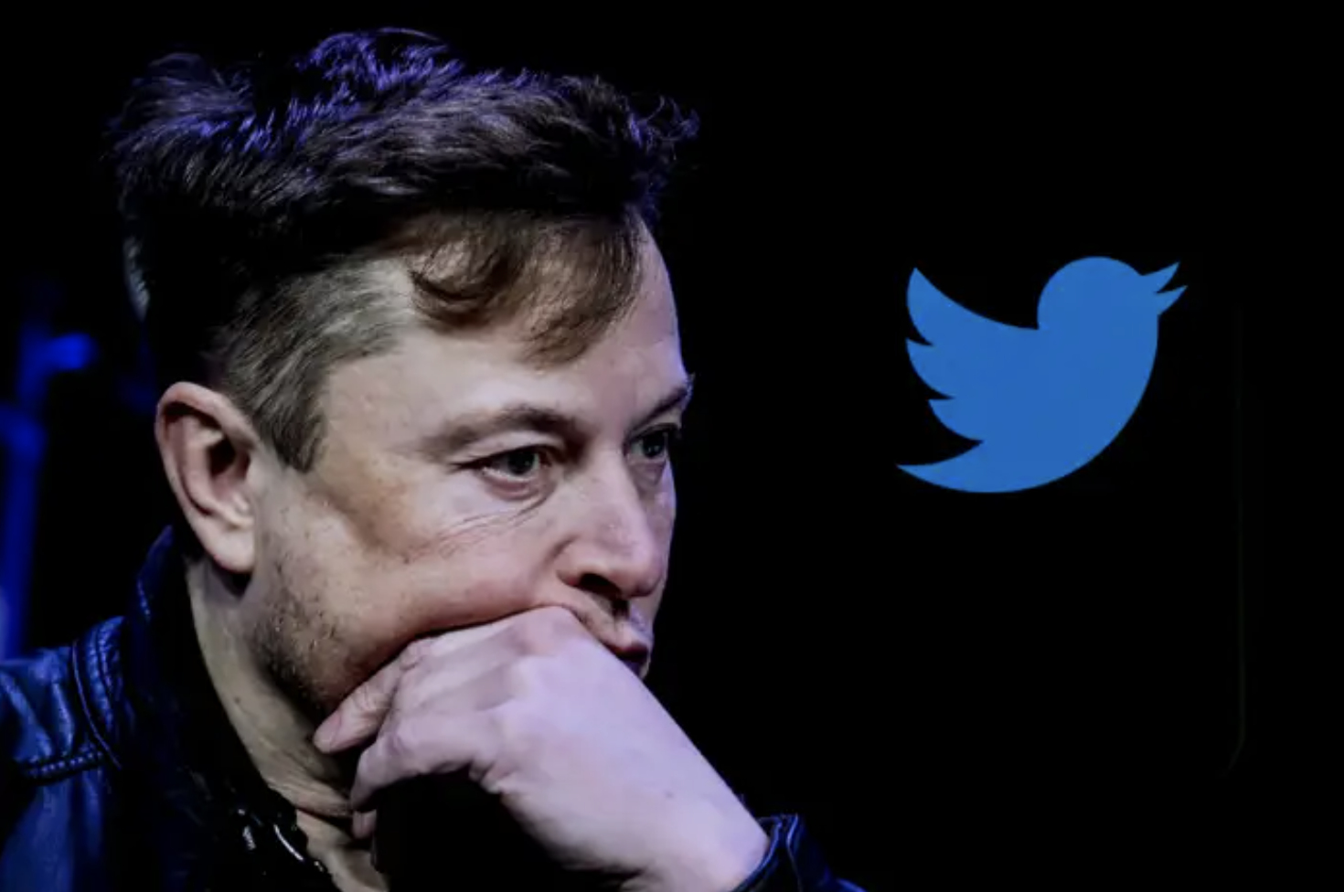 Elon Musk looking exhausted
