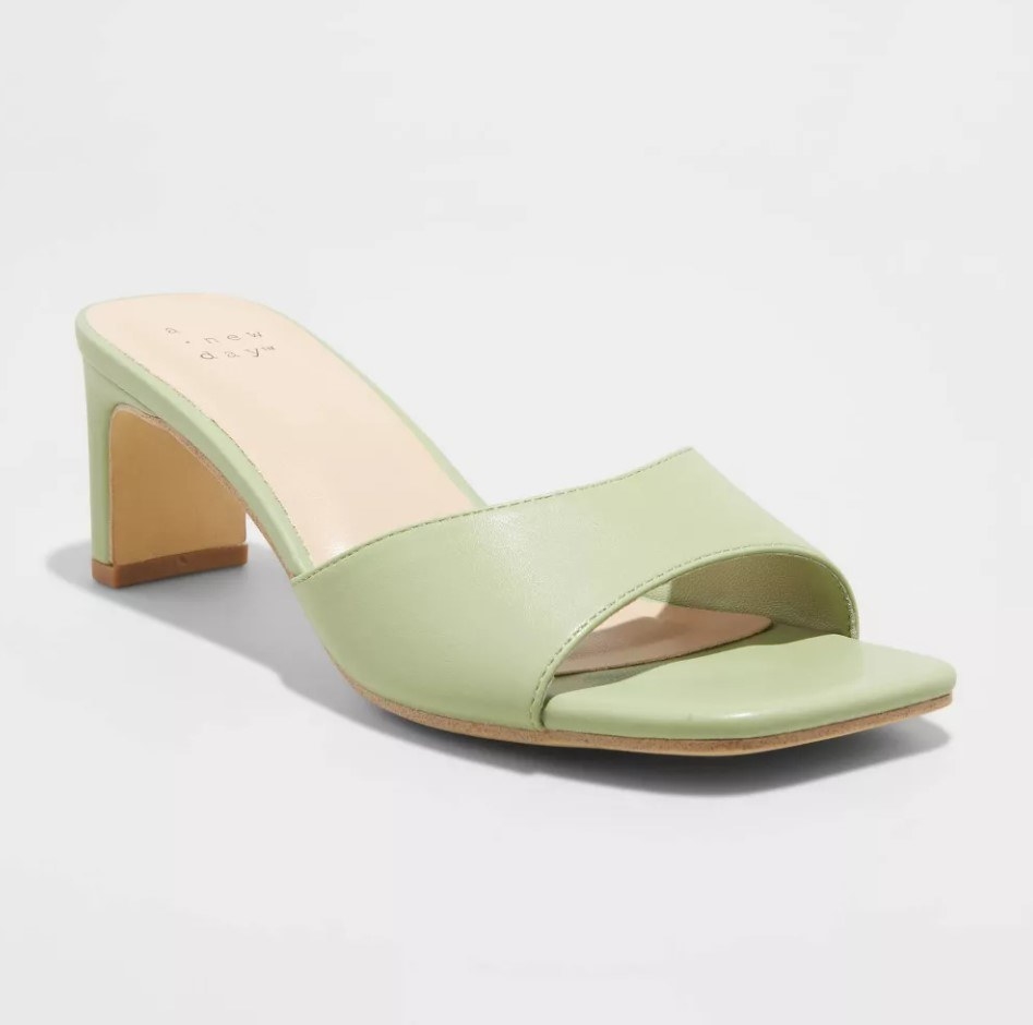 light green sandal