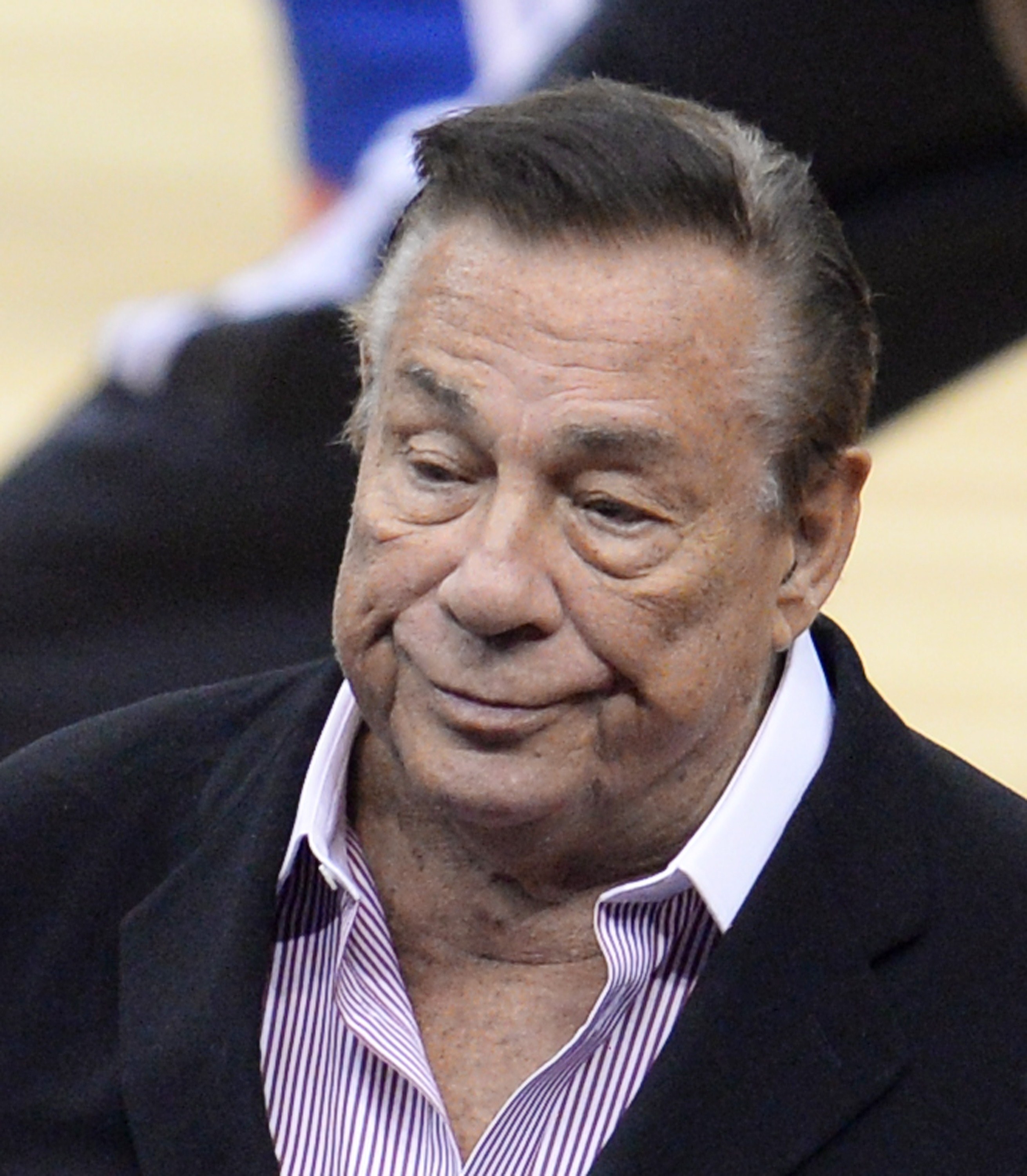 Donald Sterling at Clippers game.