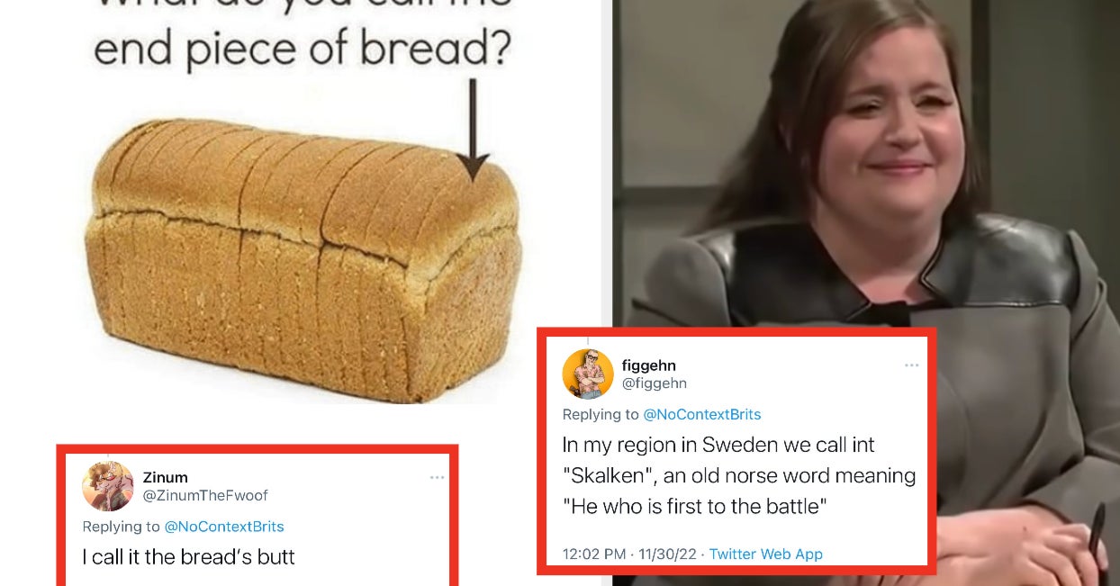 Tell Me What The End Piece Of Bread Is Called