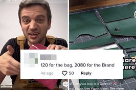 "I realized people don't know enough about leather and they just take the price as the signal of the quality."