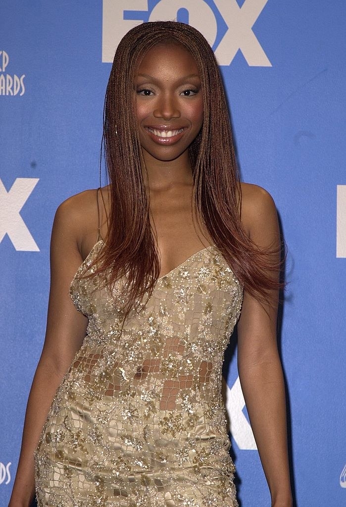closeup of brandy smiling at an event