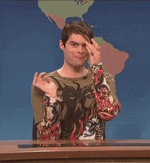 Bill Hader saying &quot;yes&quot; on SNL