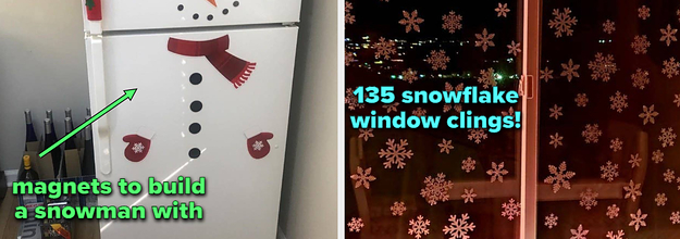 DIY Snowflake Window Clings