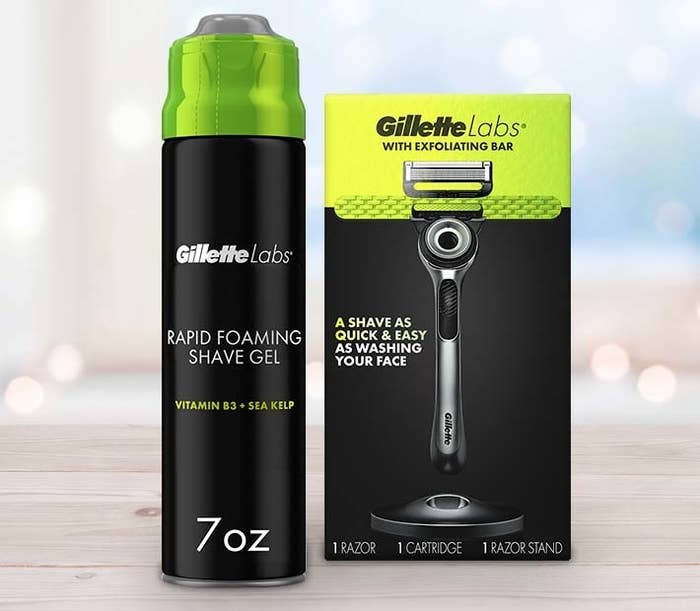 Gillette Labs gel and razor