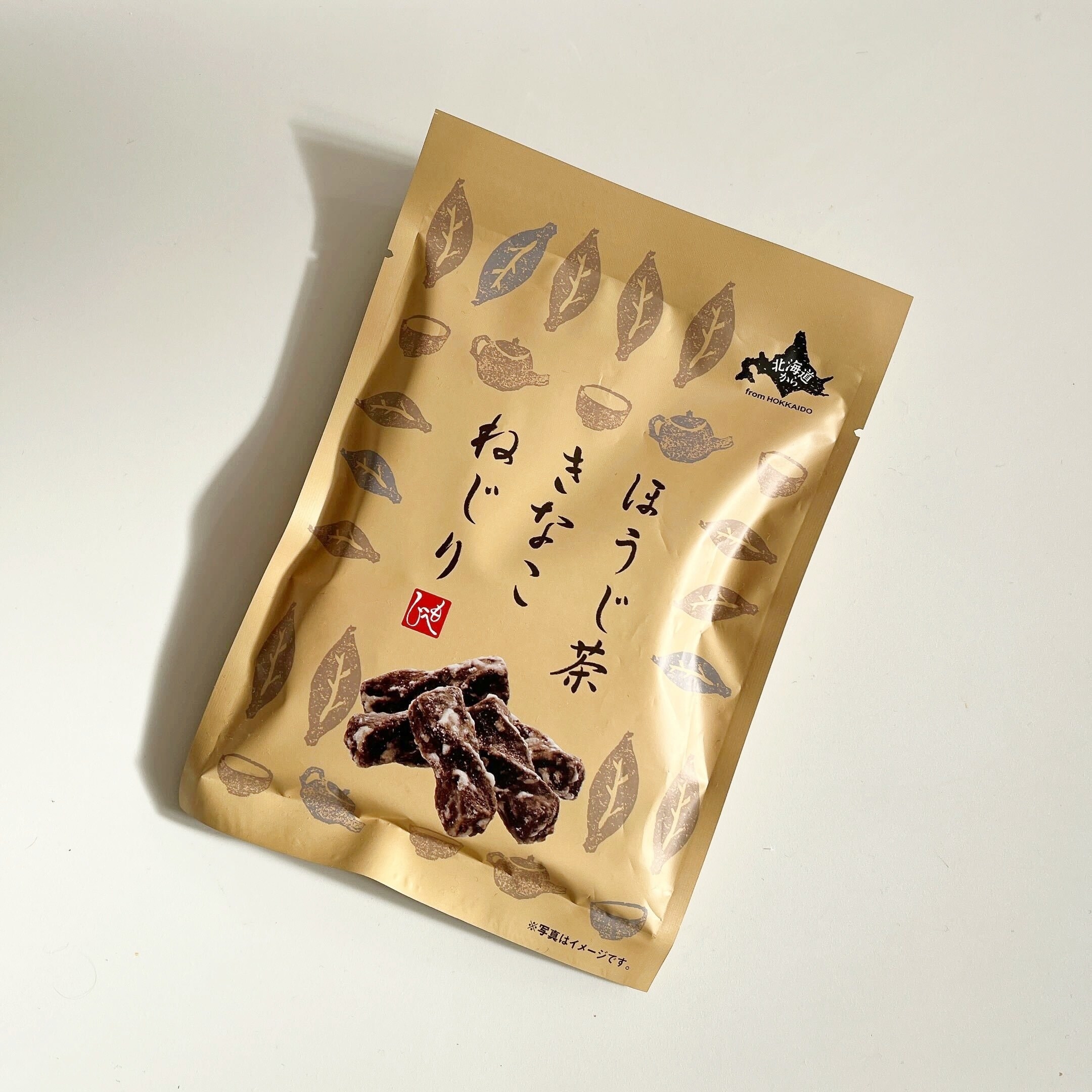 KALDI（カルディ）のオススメのお菓子「北海道から ほうじ茶きなこねじり 70g」