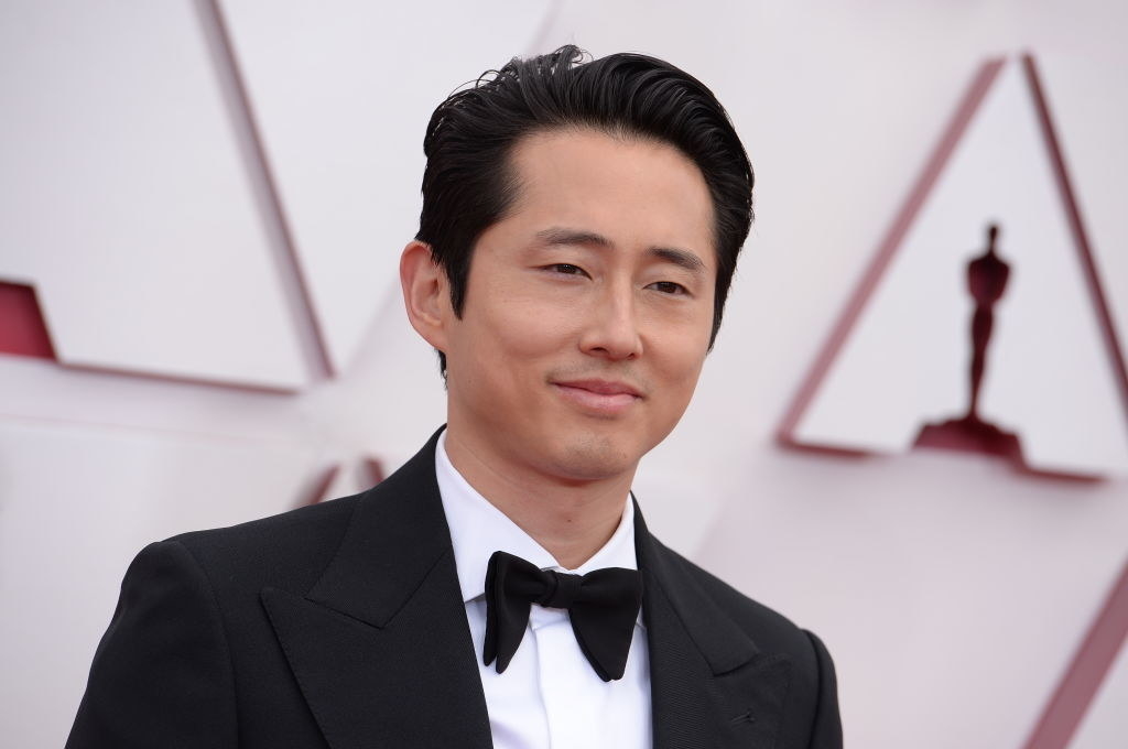 Closeup of Steven Yeun