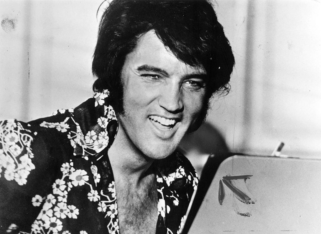Closeup of Elvis