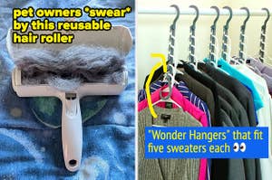 reusable hair roller and hangers 