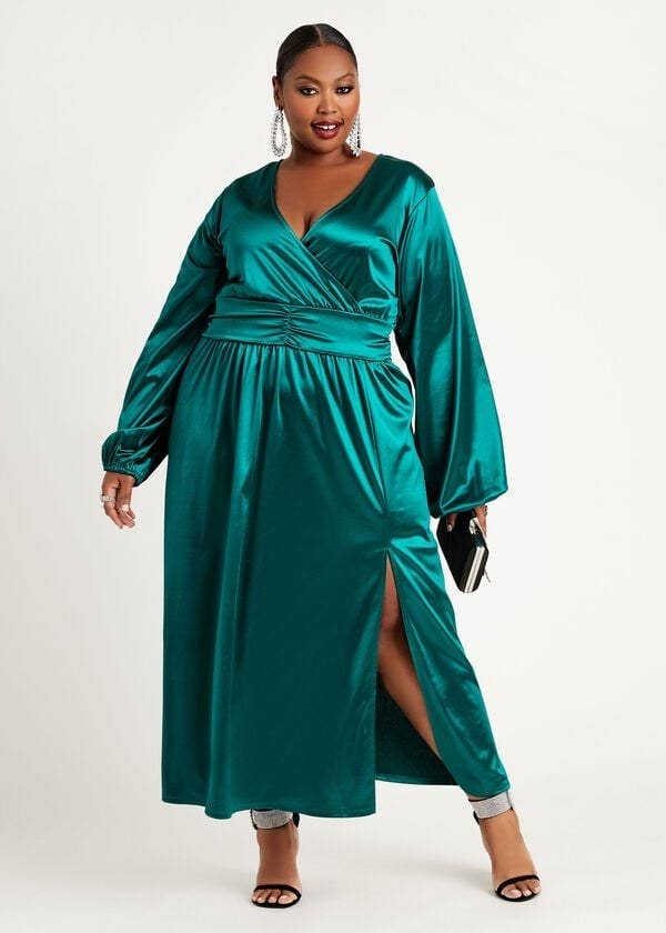 sachin and babi light blue dress 15 Cold Weather Dresses From Ashley Stewart