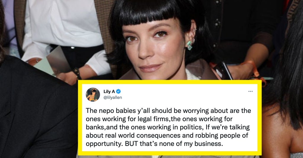 Nepo Baby, Lily Allen, Says Celebrity Nepotism Isn’t The Type