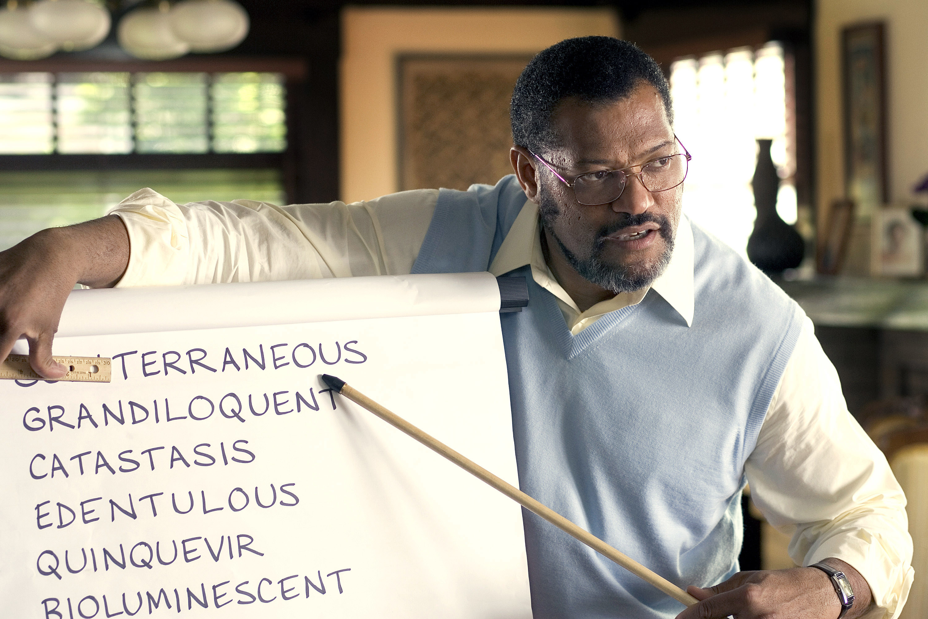Laurence Fishburne in &quot;Akeelah and the Bee&quot;