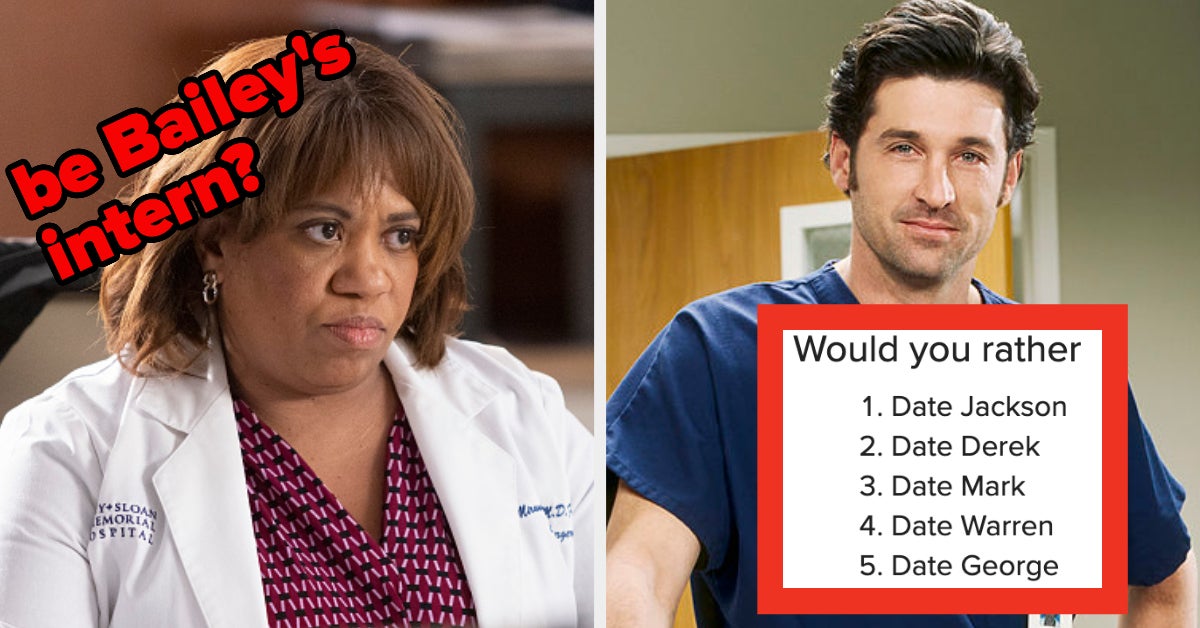 Would You Rather "Grey's Anatomy" Edition