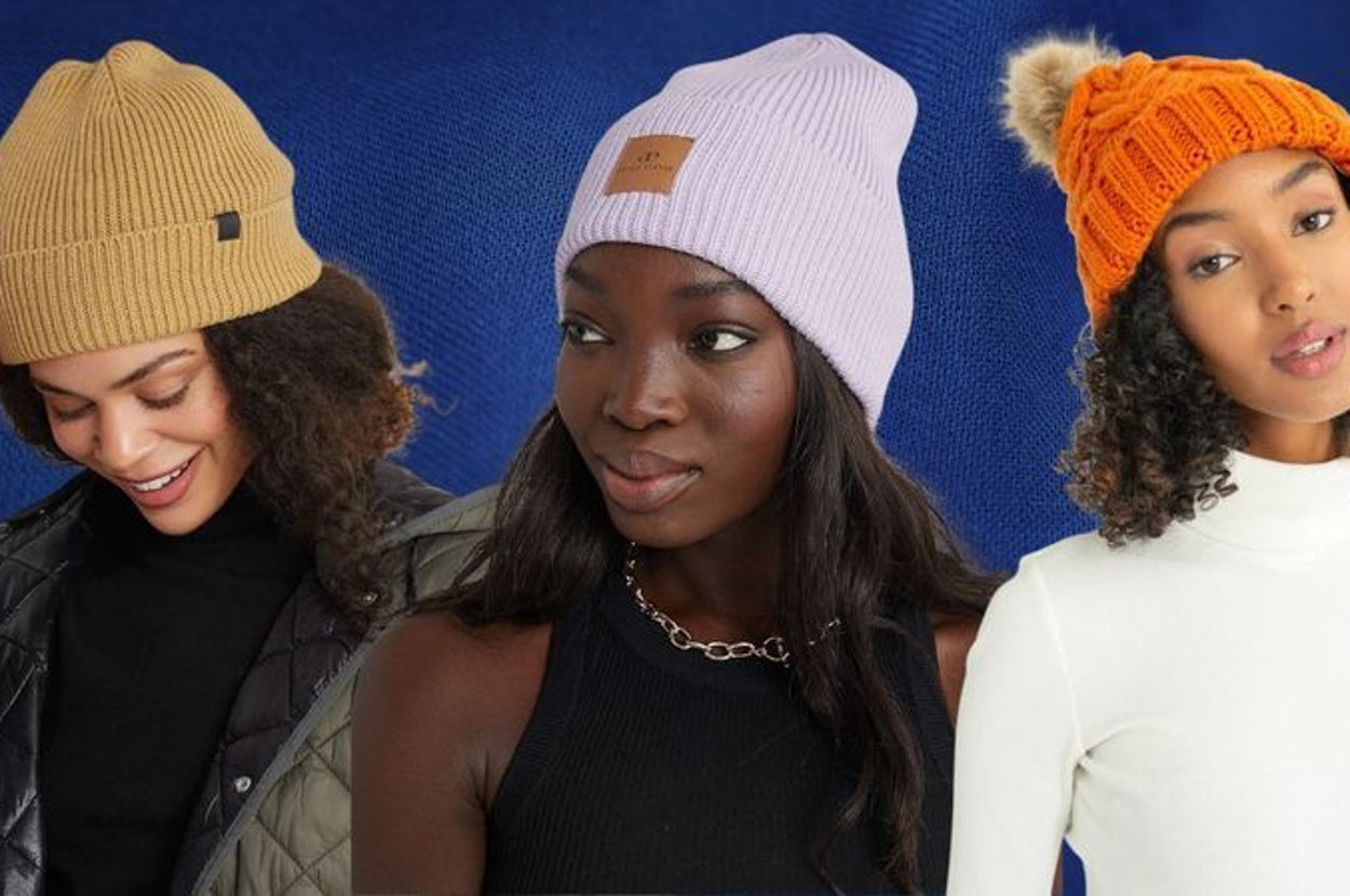 Satin Lined Beanie for Women Winter Hats Reduce Frizz & Static Silk Lining YANIBEST - Brandclub - YANIBEST Satin Lined Beanie for Women  main image 2