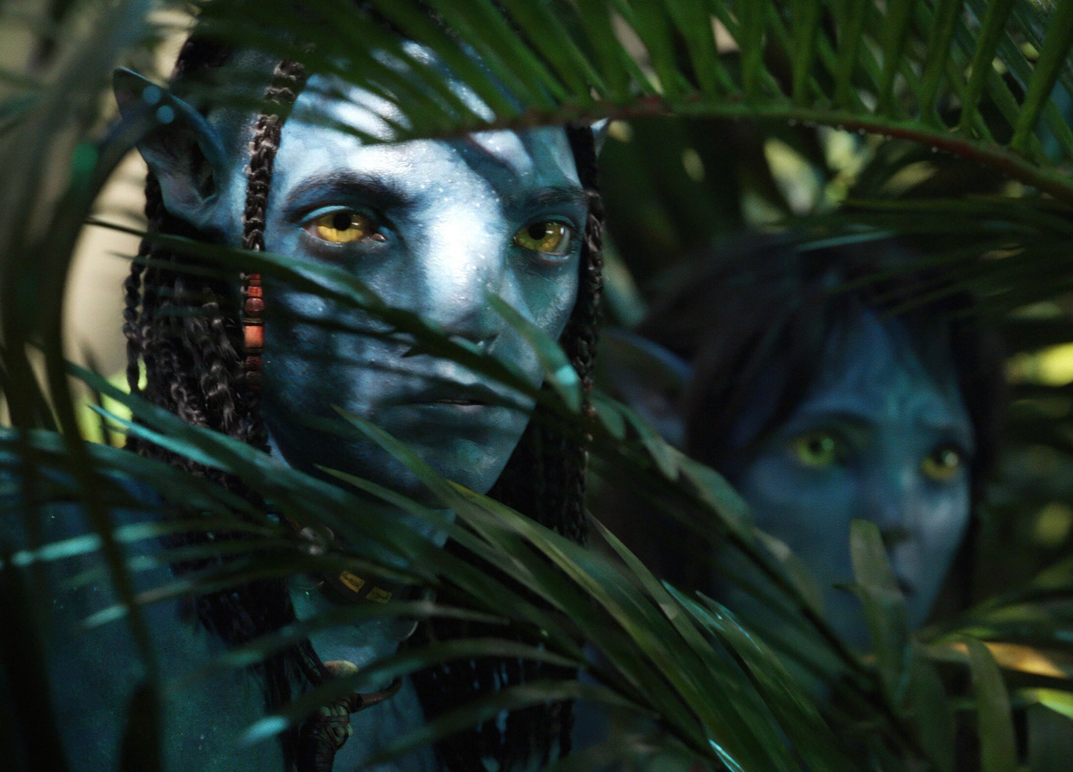 Lo&#x27;ak and Kiri in Avatar: The Way of Water