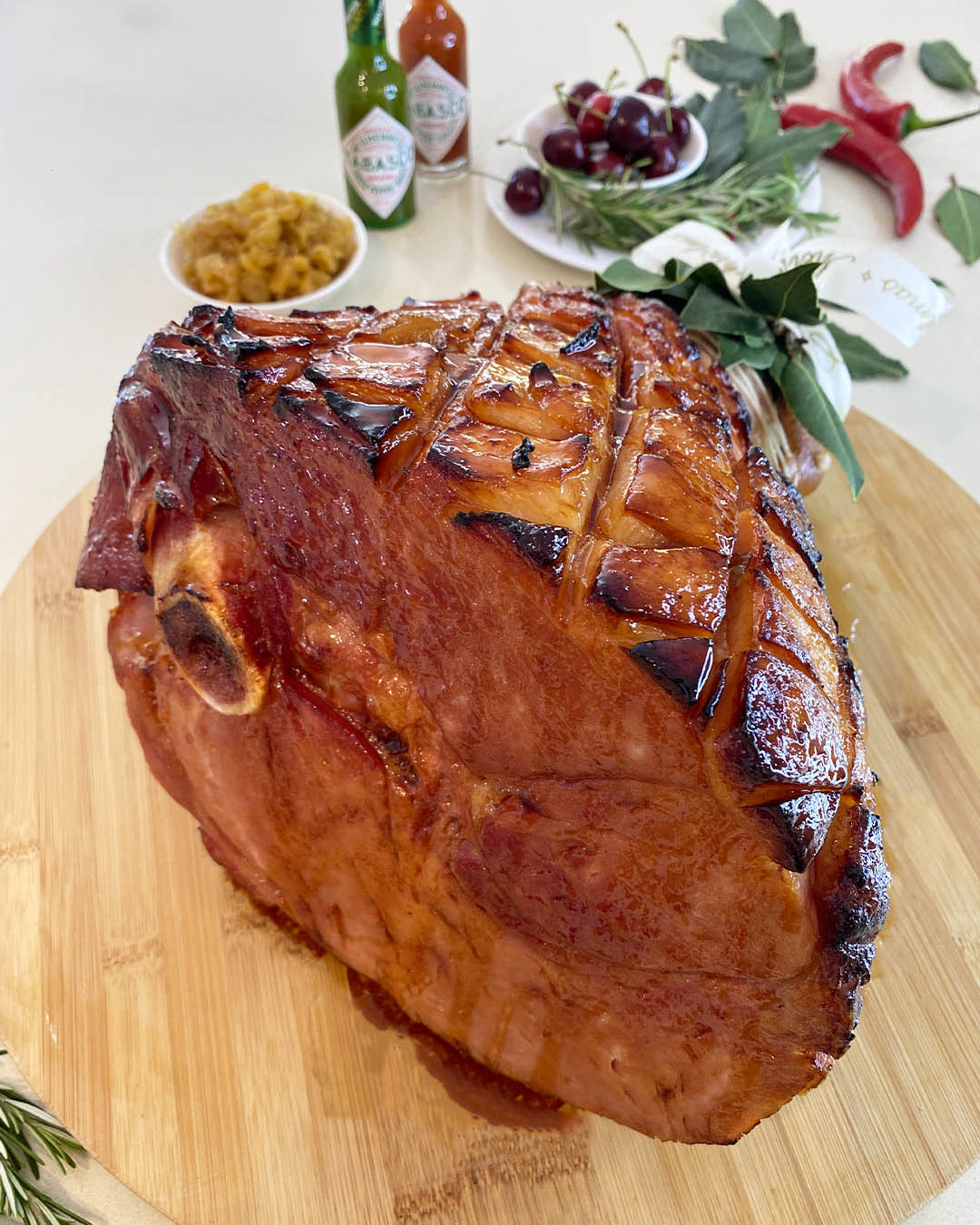 Sweet   Spicy TABASCO  Glazed Ham - 32