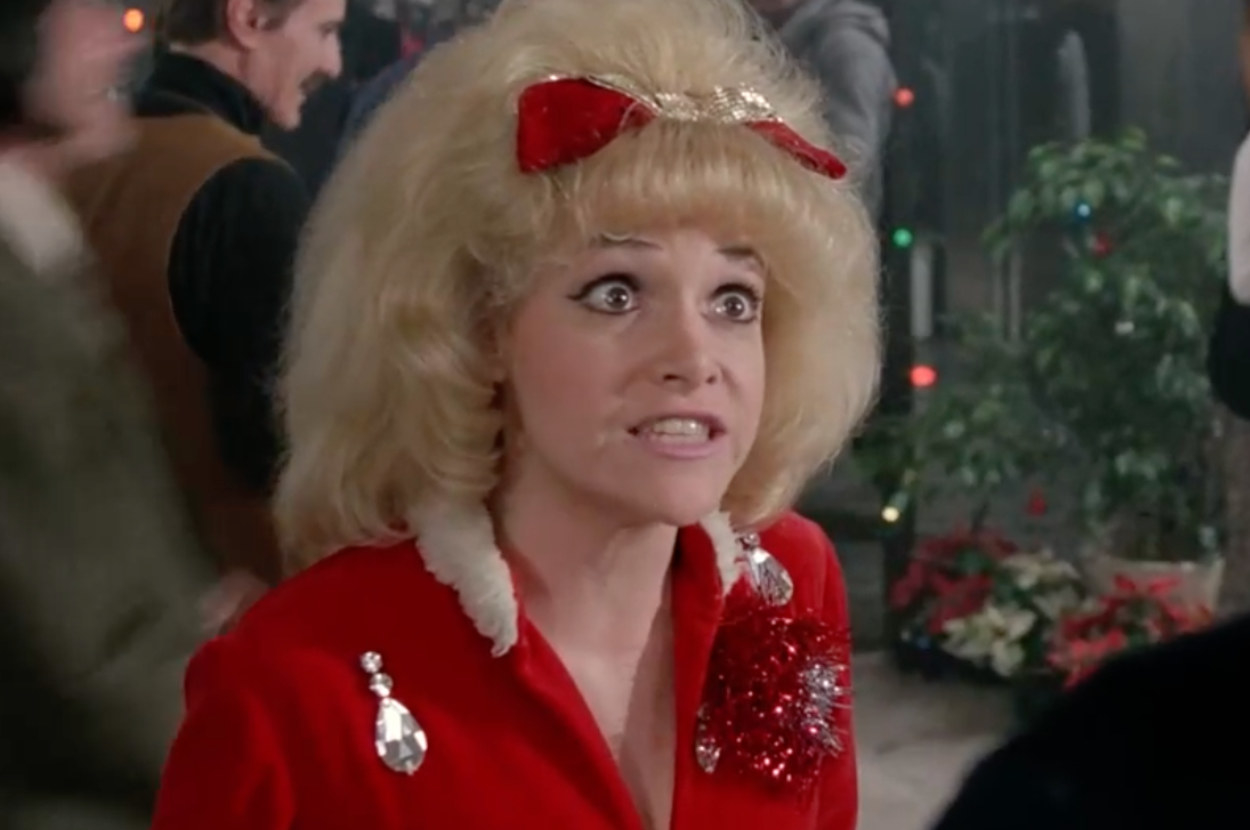 tina from scrooged looking lovely