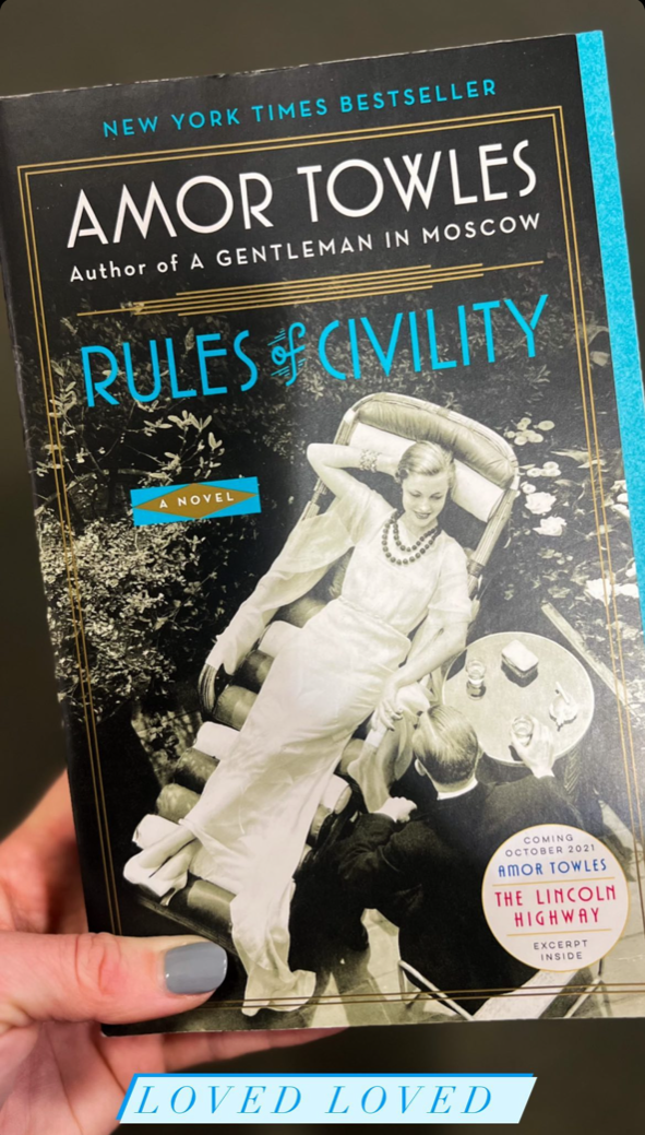 The Rules of Civility by Amor Towles