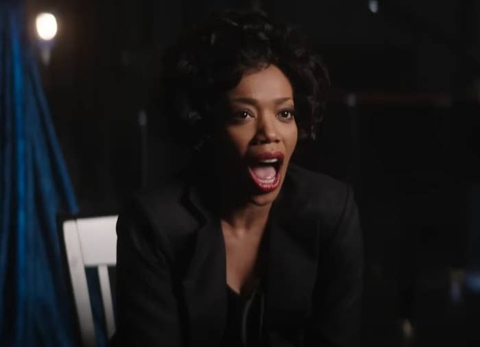 Naomi Ackie portrays Whitney Houston in an &quot;I Will Always Love You&quot; music video reenactment