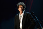 Honoree Bob Dylan speaks onstage at the 25th anniversary MusiCares Person of the Year Gala
