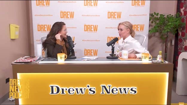 Aubrey Plaza and Drew Barrymore had a somewhat bizarre and flirtatious exchange while hanging out on the latter's podcast 'Drew's News,’ and it's going viral.