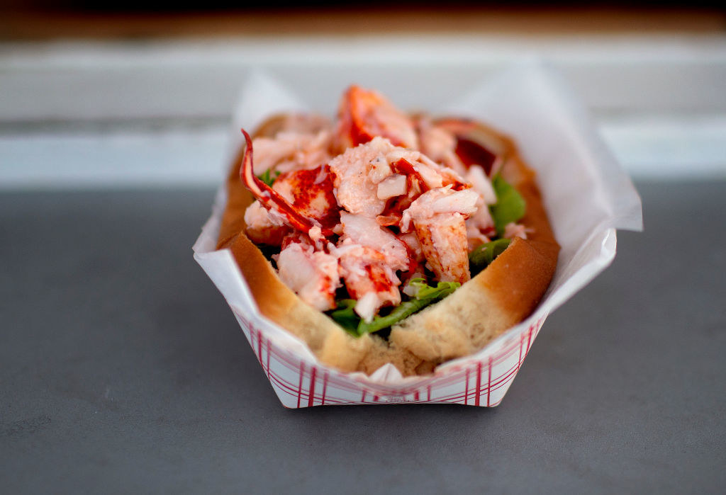 A lobster roll