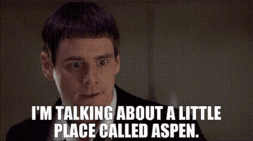 Jim Carrey &quot;talking about a little place called Aspen&quot;