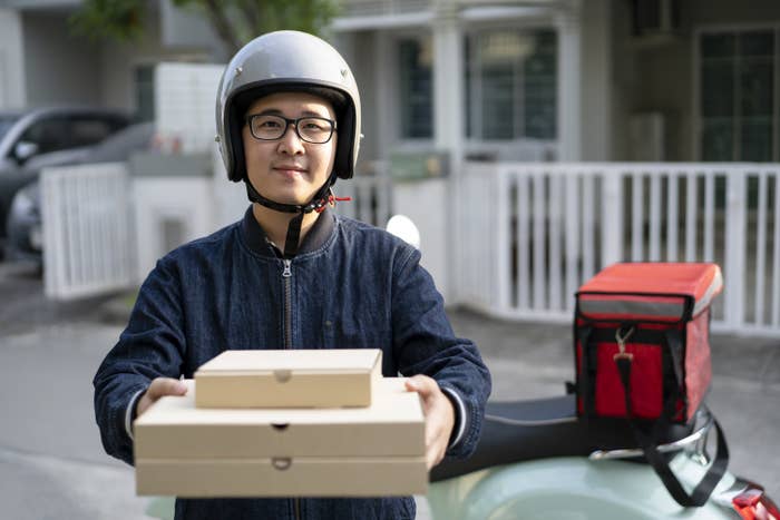 pizza delivery guy