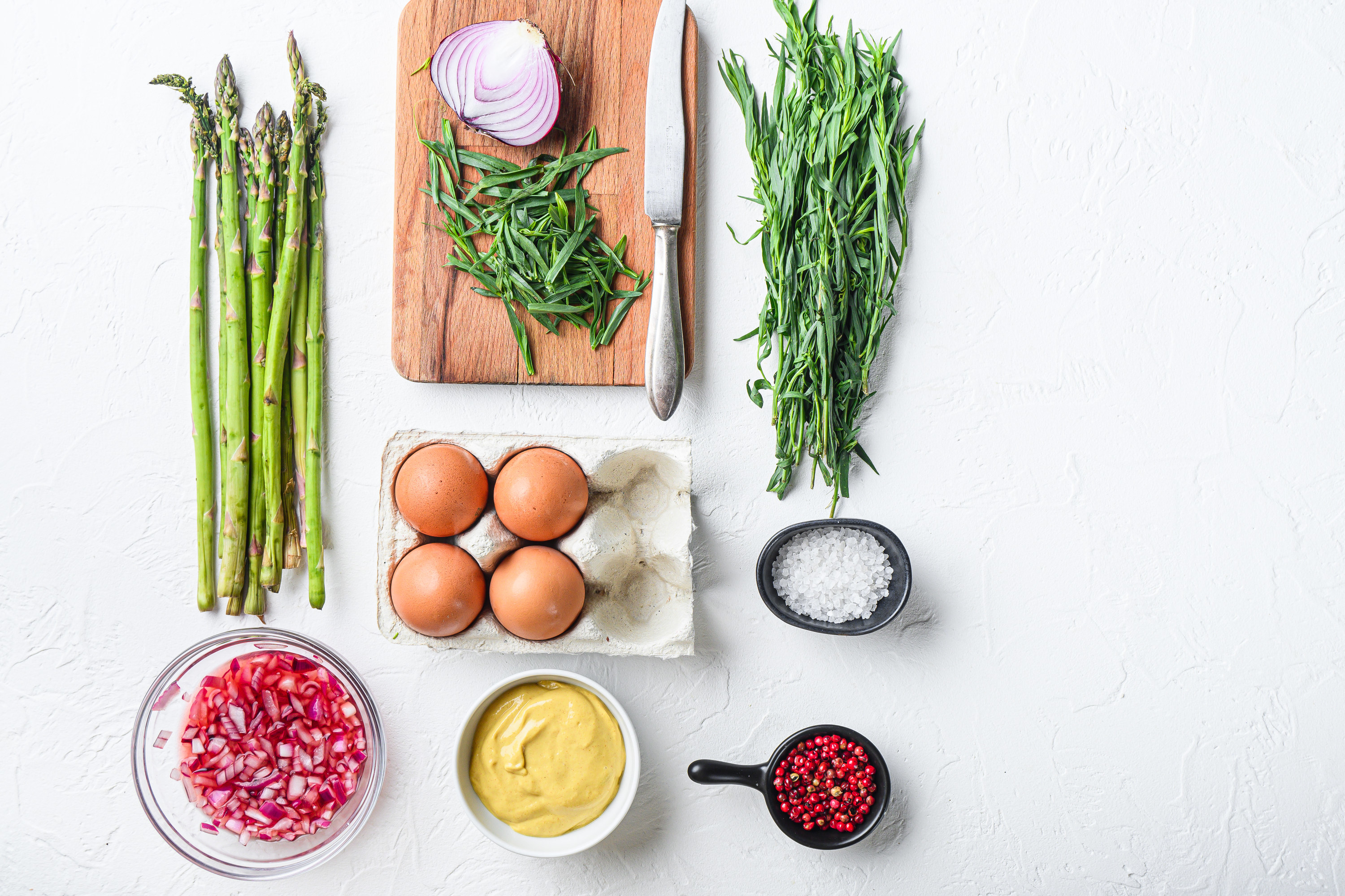 ingredients laid out on a counter