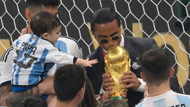 Salt Bae has been banned from the U.S. Open Cup final following his behavior at the 2022 World Cup final, where he kissed and held the trophy, and more.