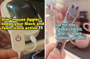 mouse jiggler and lighter 