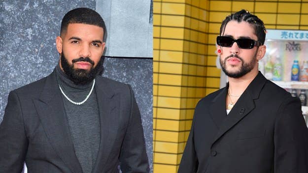 Drake gave a shoutout to Bad Bunny in "Major Distribution," a standout 'Her Loss' track that references the Puerto Rican superstar's lucrative career.