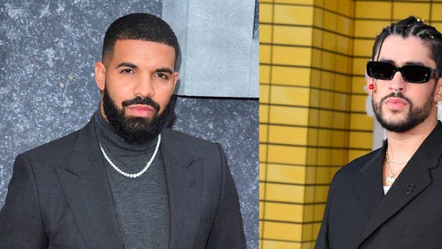 Drake gave a shoutout to Bad Bunny in "Major Distribution," a standout 'Her Loss' track that references the Puerto Rican superstar's lucrative career.
